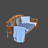 BLUE DAY BED