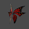 BUTTERFLY WINGS - RED