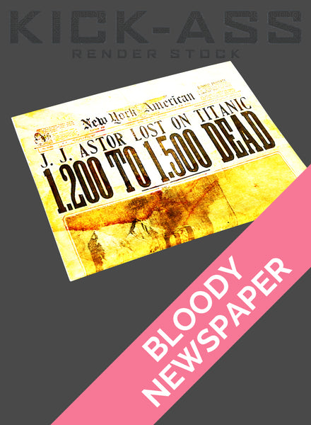BLOODY NEWSPAPER