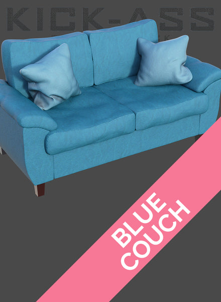 BLUE COUCH