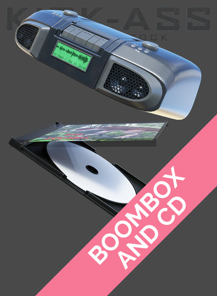 BOOMBOX AND CD
