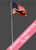 BURNED AMERICAN FLAG