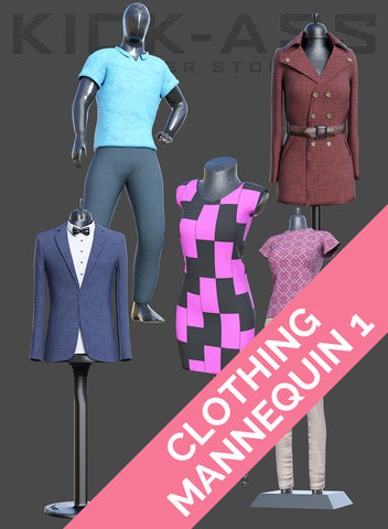 CLOTHING MANNEQUIN 1