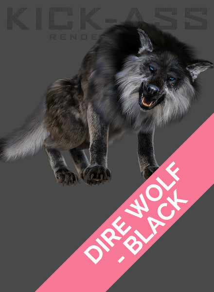 DIRE WOLF - BLACK
