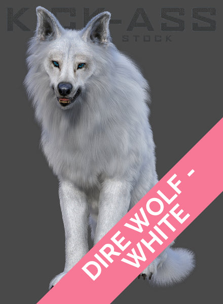 DIRE WOLF - WHITE