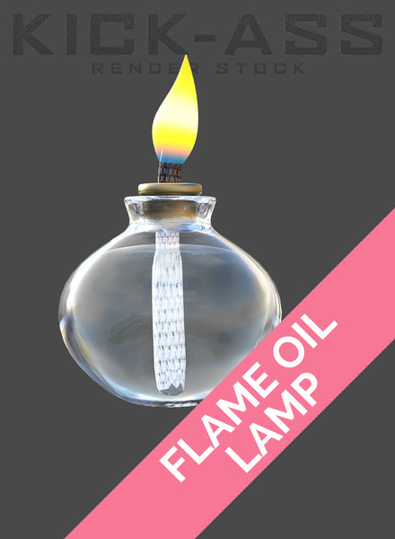 FLAME OIL LAMP