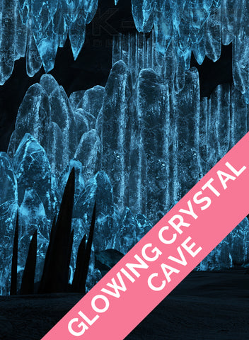 GLOWING CRYSTAL CAVE