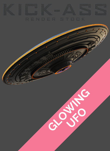 GLOWING UFO