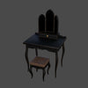 GOTHIC DRESSING TABLE