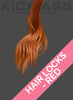 HAIR LOCKS - RED