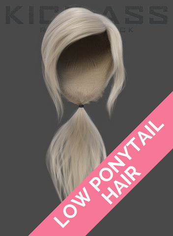 LOW PONYTAIL HAIR