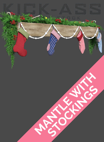 MANTLE WITH STOCKINGS