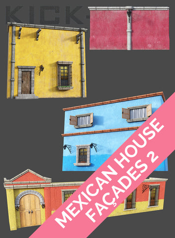 MEXICAN HOUSES FACADES 2