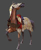 ORNATE DRESS HORSE