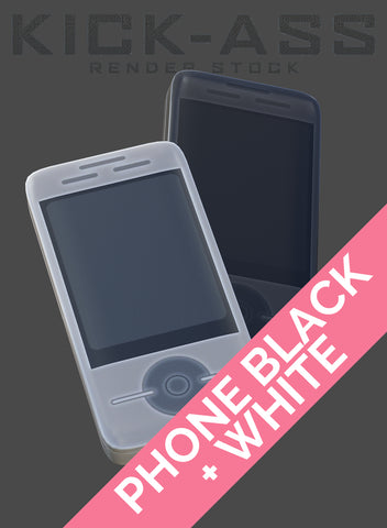 PHONE BLACK + WHITE