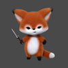 PLUSHIE FOX - RED 2