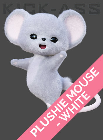 PLUSHIE MOUSE - WHITE