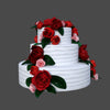 ROSE WEDDING CAKE