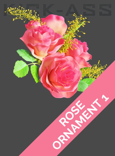 ROSE ORNAMENT 1