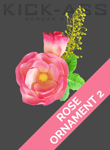 ROSE ORNAMENT 2