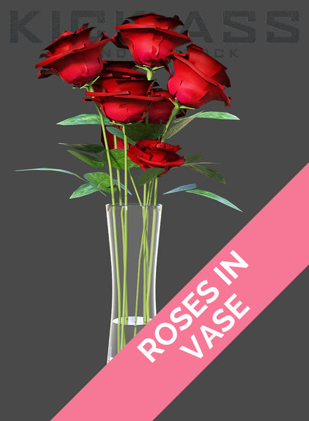 ROSES IN VASE