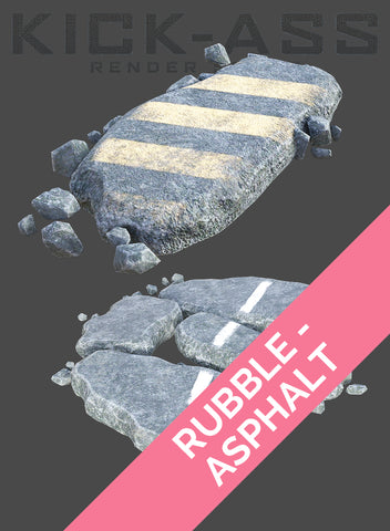 RUBBLE - ASPHALT