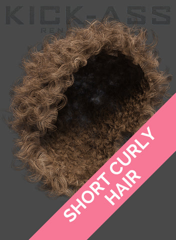 SHORT CURLY HAIR