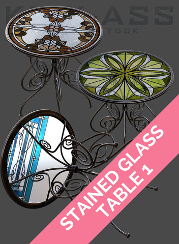 STAINED GLASS TABLE 1