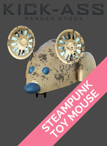 STEAMPUNK TOY MOUSE