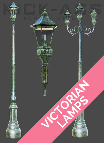 VICTORIAN LAMPS