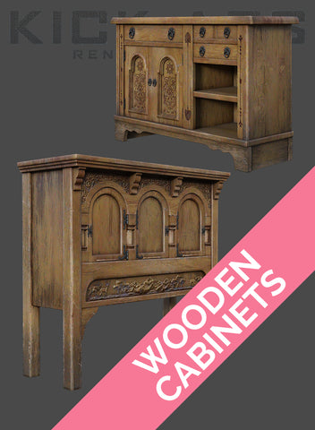 WOODEN CABINETS