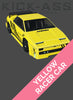 YELLOW RACER CAR